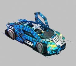 MECCANO - ENSEMBLE 2 EN 1 SUPER VOITURE